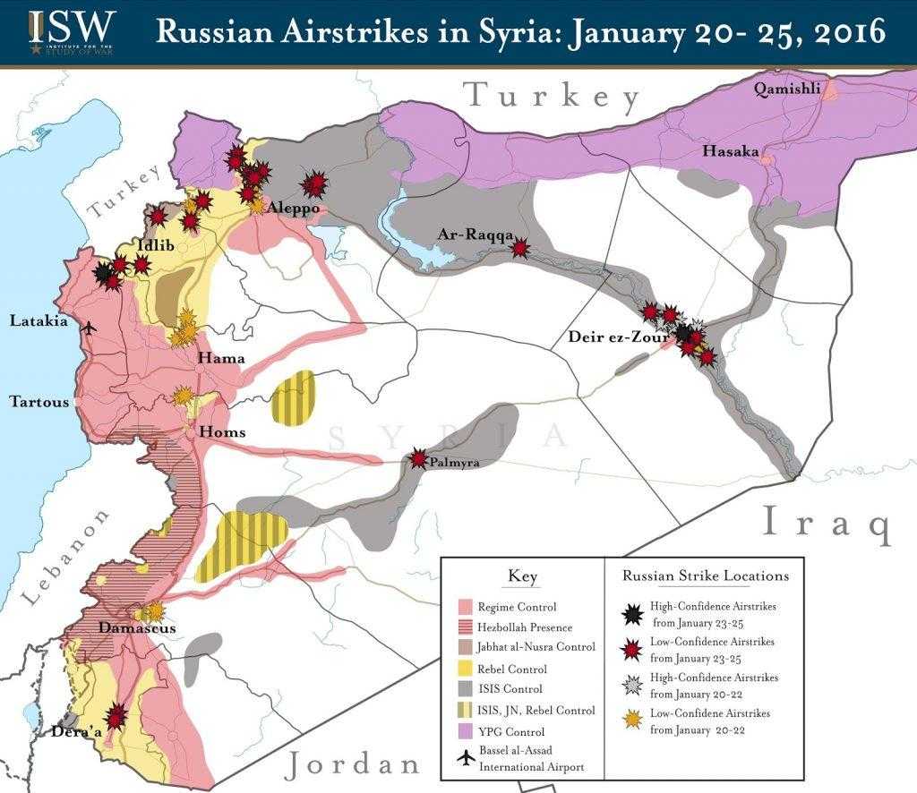Rusya'nın Suriye'deki Hava Saldırıları