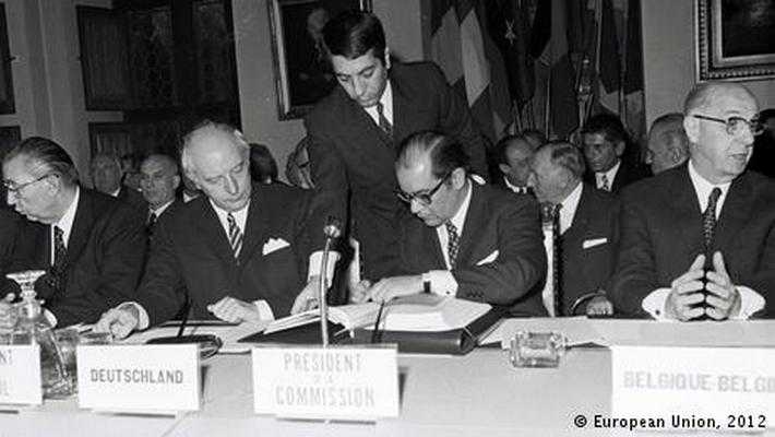 Türkiye AB İlişkilerinin Başlangıcı (Ankara Antlaşması İmzalanırken - 1963)