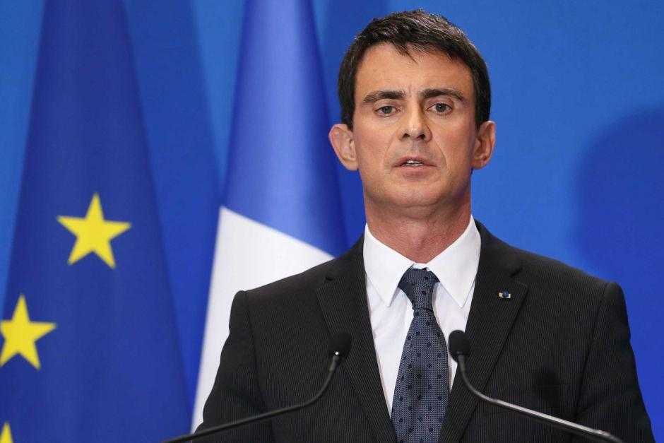 Fransa Başbakanı Manuel Valls