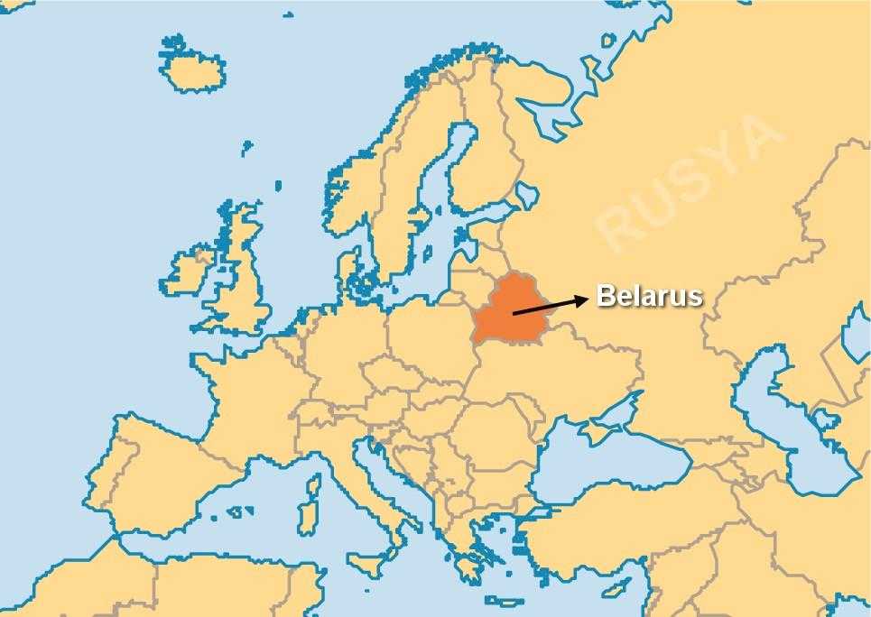 belarus nerede