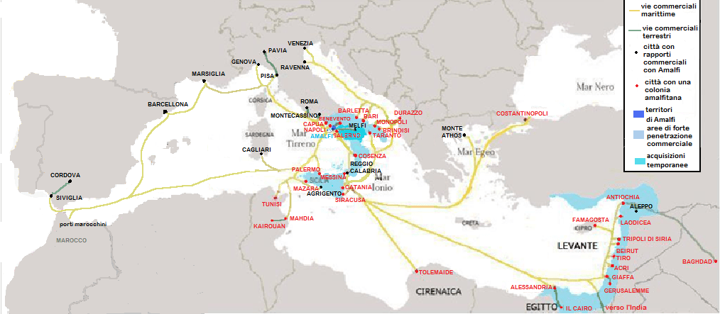 amalfi haritası