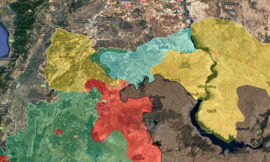 Suriye Son Durum İnteraktif Haritası