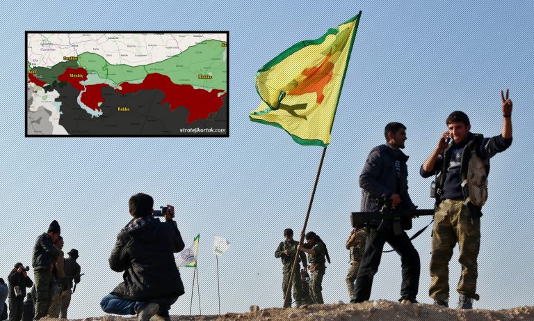 YPG’nin 2016’da Suriye’de Elde Ettiği Topraklar