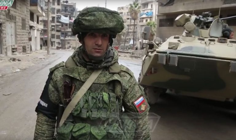 Halep’teki Rus “Askeri Polis” Gücü İlk Kez Görüntülendi
