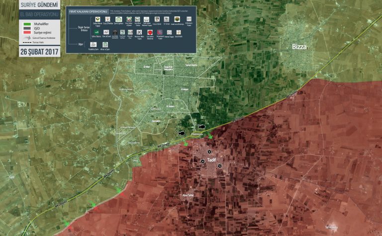 TSK ve Muhalifler Rejim Kontrolündeki Tadif’te İlerliyor