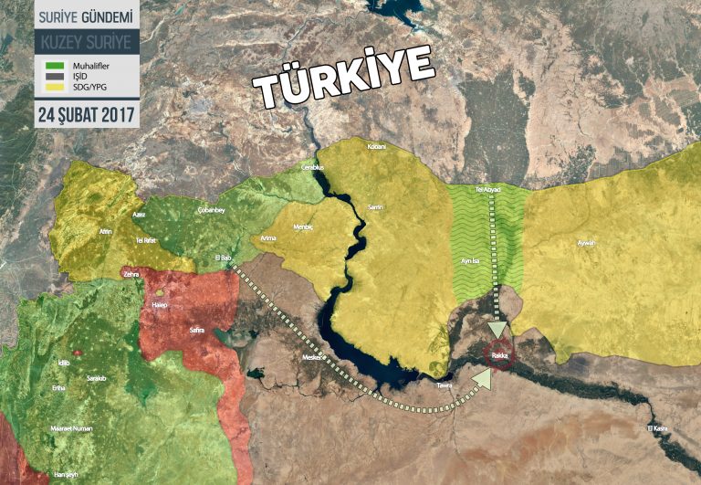 Türkiye’nin Rakka Operasyonu ve Olası Güzergahlar