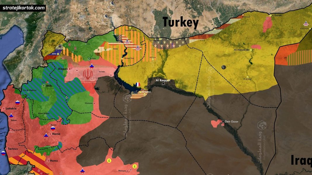 En Ayrıntılı Suriye Savaş Haritası: Askeri Üsler ve Örgütler