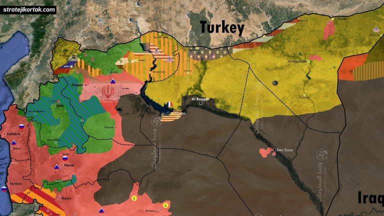 En Ayrıntılı Suriye Savaş Haritası: Askeri Üsler ve Örgütler