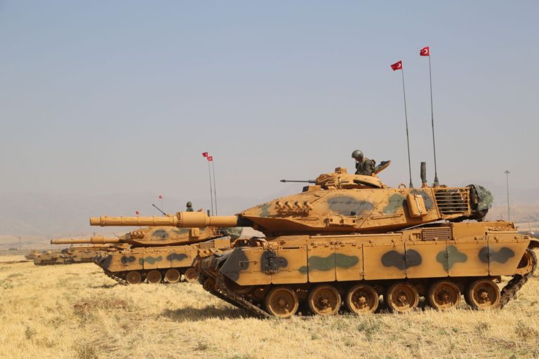 ‘IKBY’ye Mesaj’: TSK’dan Habur’da 100 Askeri Araçla Tatbikat