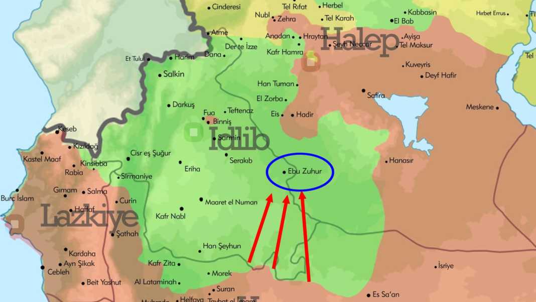 İdlib Operasyonu Son Durum Haritası