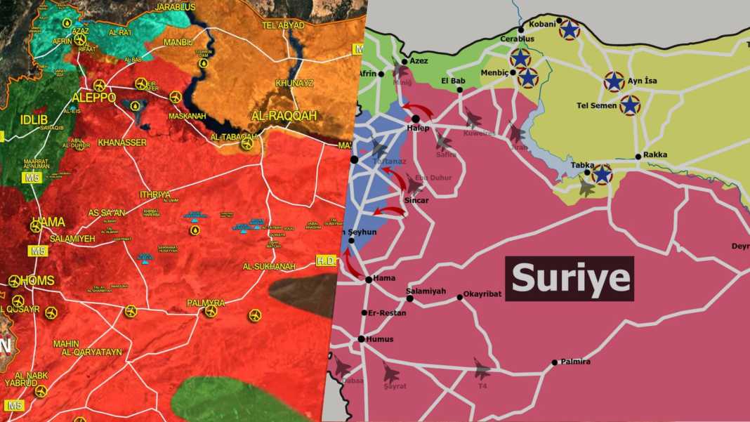 3 Farklı Harita ile Suriye’de Son Durum (Temmuz 2018)