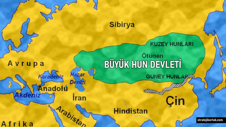 Büyük Hun Devleti’nin Bölünüşü