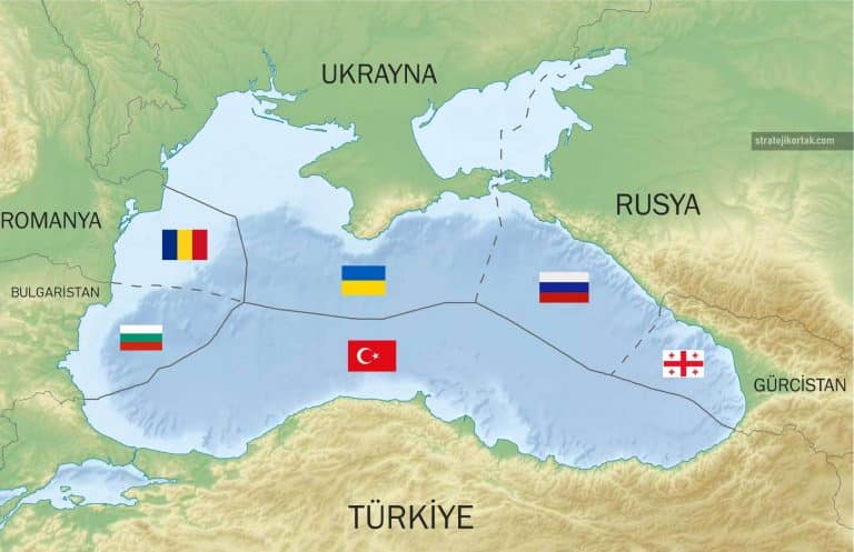 Karadeniz’deki MEB Sınırlarının Haritası