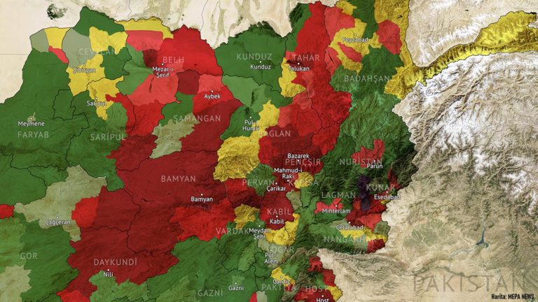 Taliban’ın Haritası: Afganistan’da Son Durum (2021)