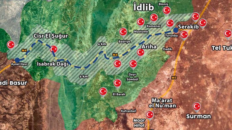İdlib Son Durum Haritası ve Güncel Gelişmeler (2021)