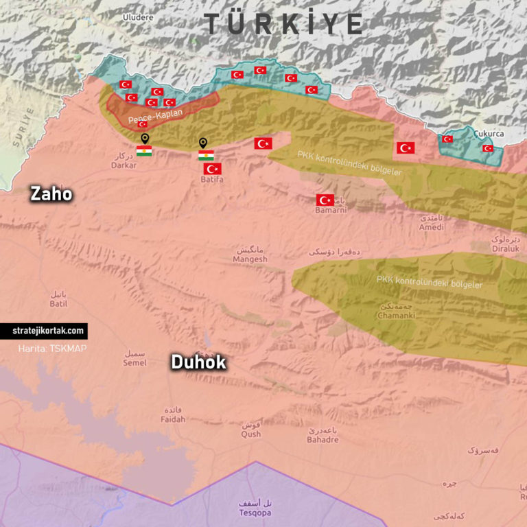 Pençe-Kaplan Operasyonu’nda Son Durum ve Harita