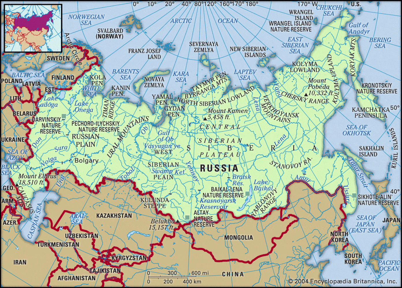 Comparative Analyses Of Muslims In The Russian Federation And   Russia Map Features Locator 1392x998 