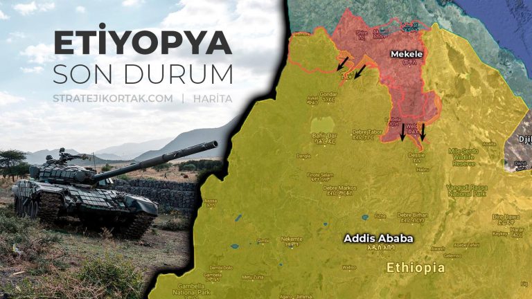Etiyopya Son Durum Haritası: Kuzeydeki ‘Tigray Savaşı’