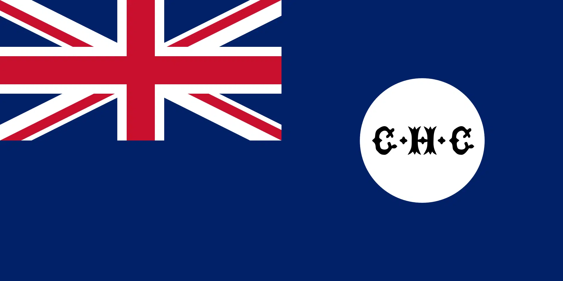 İngiliz hakimiyeti altındaki Kıbrıs bayrağı