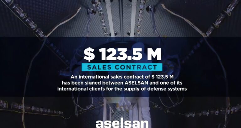 ASELSAN’dan 123.5 Milyon Dolarlık Yeni İhracat