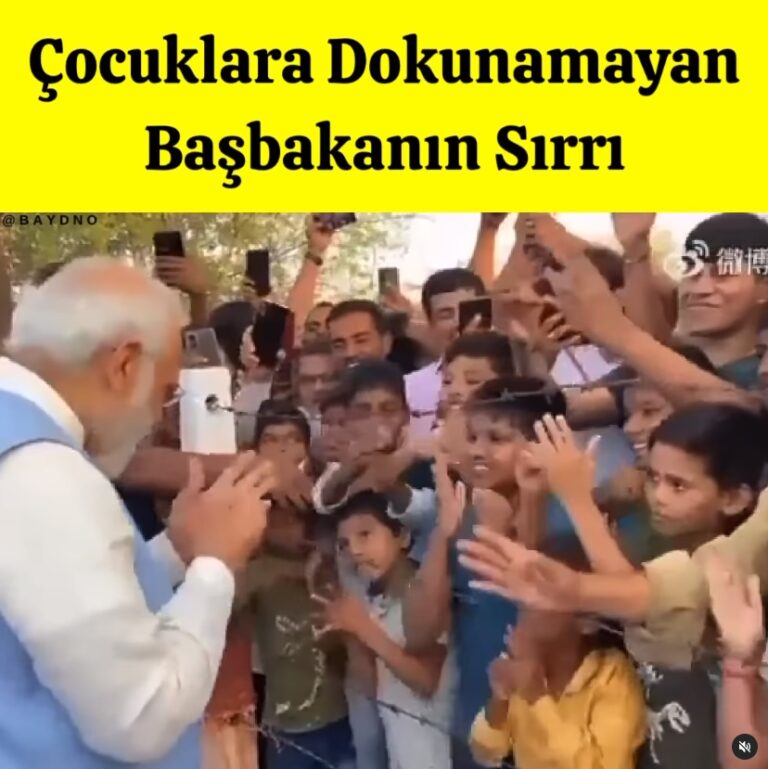 Hindistan Başbakanı Modi Neden Çocuklara Dokunamıyor?