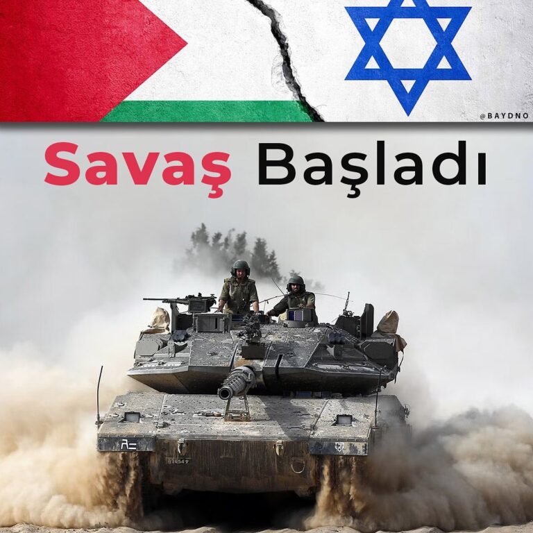 Filistin ile İsrail Savaşı Başladı: “Yakın Tarihin En Büyük Saldırısı”