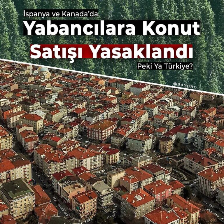 Kanada ve İspanya Yabancılara Konut Satışını Yasakladı